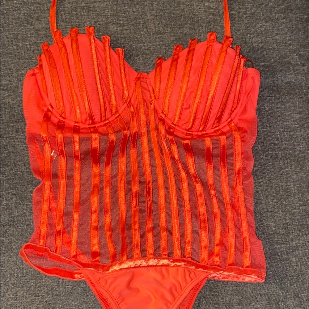 Orange Bodysuit